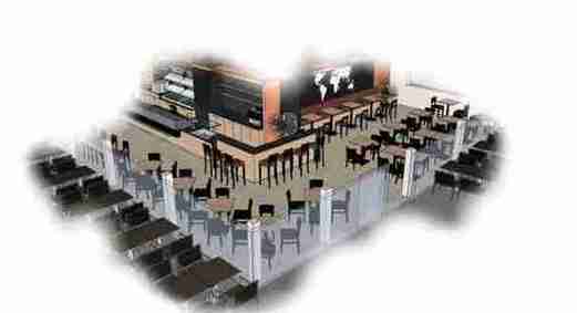 Baustelle Lindenhof Reinach – zukünftige Räume des Café Schulz.