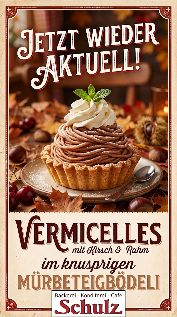 Es gibt wieder Vermicelles!